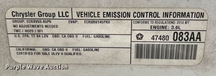 image for item DO1236 2014 Dodge Charger Police 