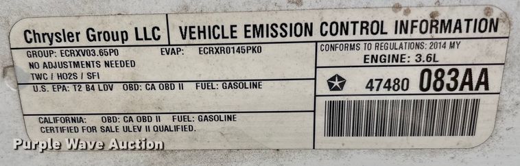 image for item DO1239 2014 Dodge Charger Police 