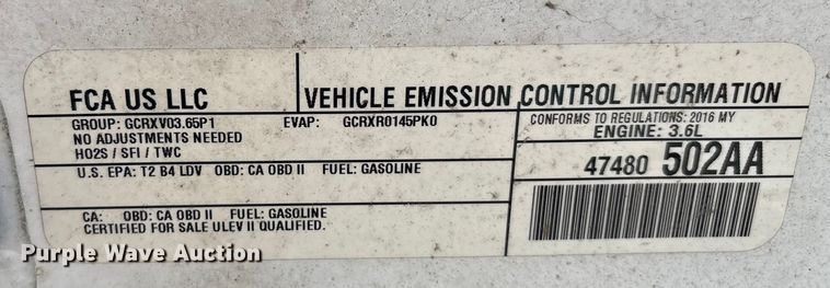 image for item DO1240 2016 Dodge Charger Police 