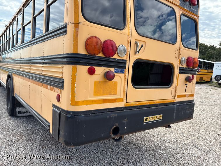 image for item DO1274 2007 Blue Bird Vision school bus