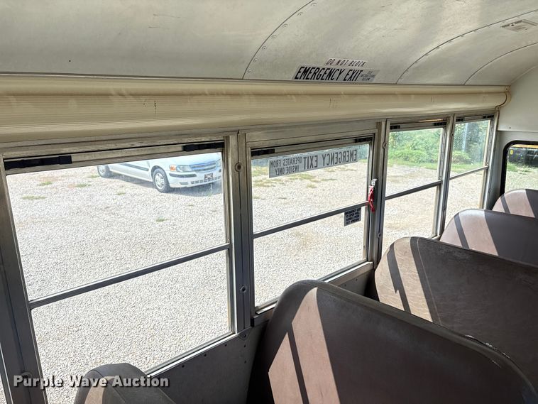 image for item DO1274 2007 Blue Bird Vision school bus