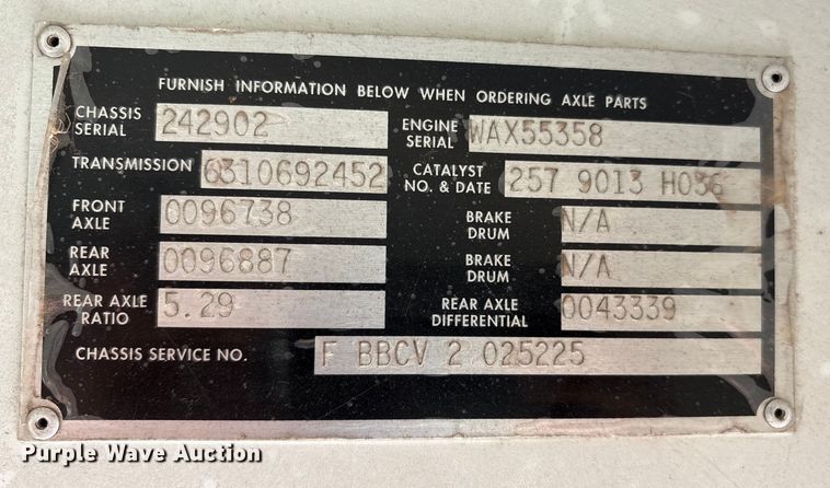 image for item DO1274 2007 Blue Bird Vision school bus