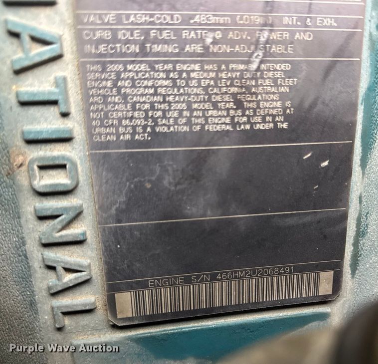 image for item DO2269 2006 International 4300 bucket truck