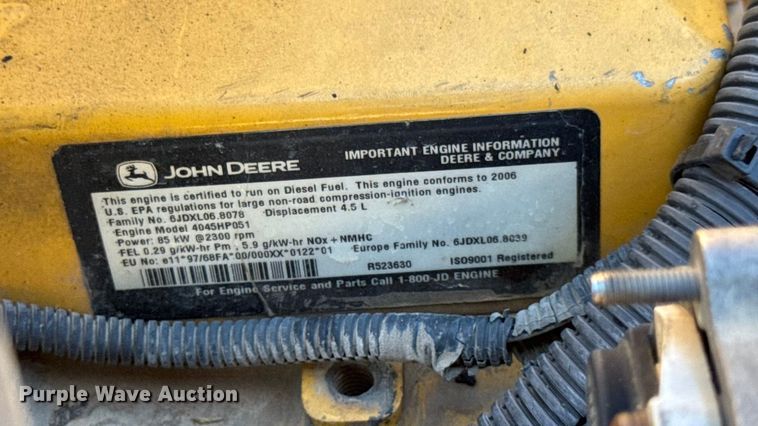 image for item DO2289 2006 John Deere 160C LC excavator