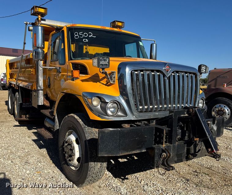 image for item DO2298 2011 International 7500 WorkStar dump truck