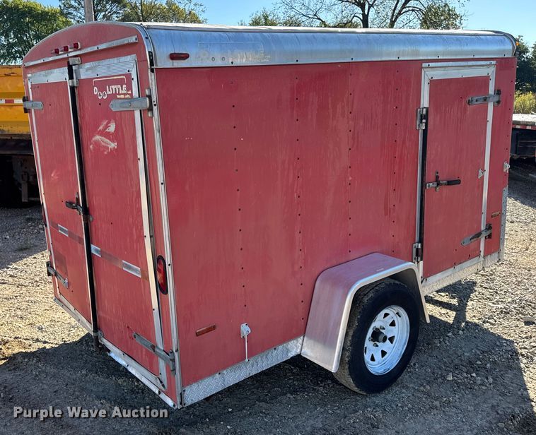 image for item DO2299 1999 Doolittle enclosed cargo trailer