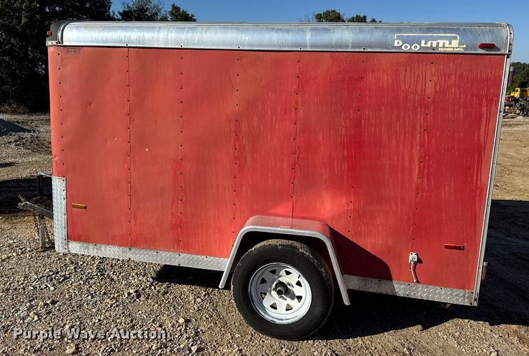 image for item DO2299 1999 Doolittle enclosed cargo trailer