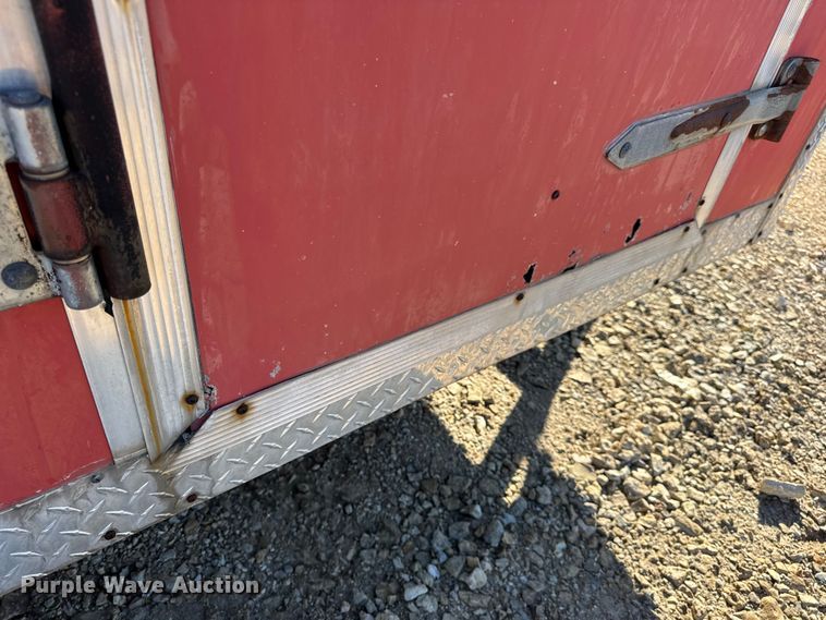 image for item DO2299 1999 Doolittle enclosed cargo trailer