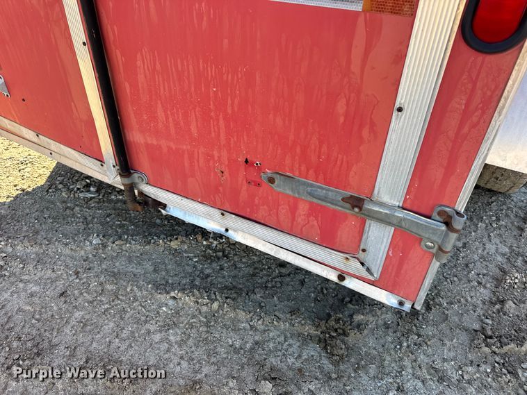 image for item DO2299 1999 Doolittle enclosed cargo trailer