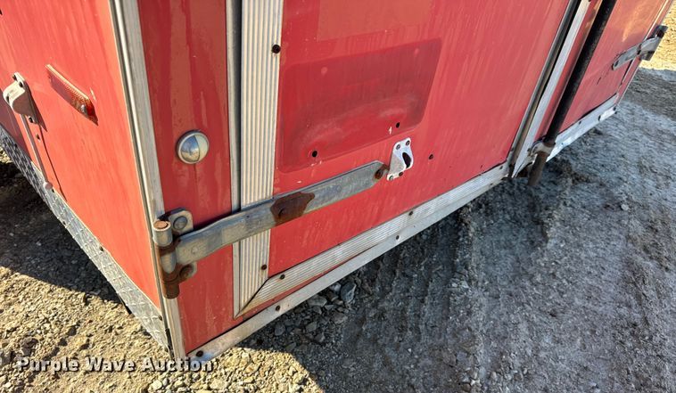 image for item DO2299 1999 Doolittle enclosed cargo trailer