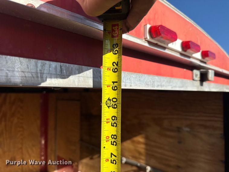 image for item DO2299 1999 Doolittle enclosed cargo trailer