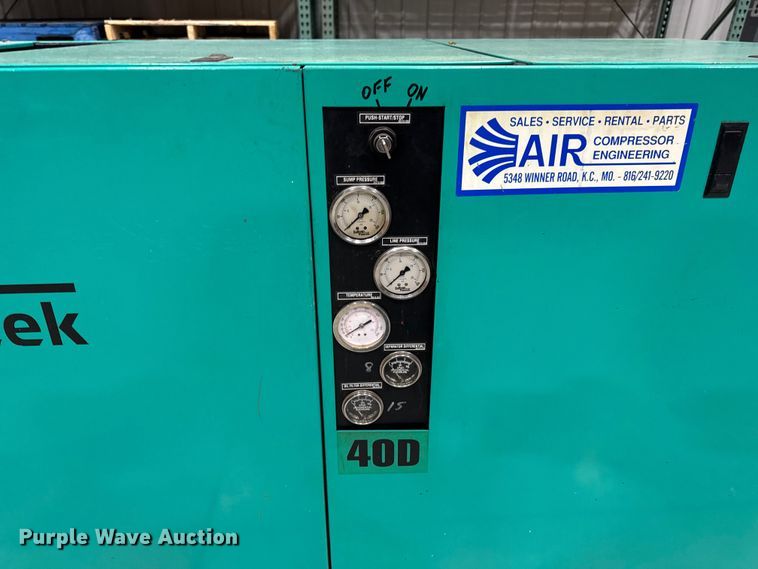 image for item DO2304 Sullivan Palatek 40DS-TE Air Compressor