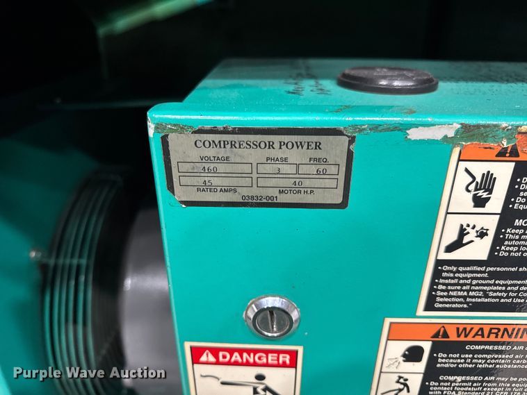 image for item DO2304 Sullivan Palatek 40DS-TE Air Compressor