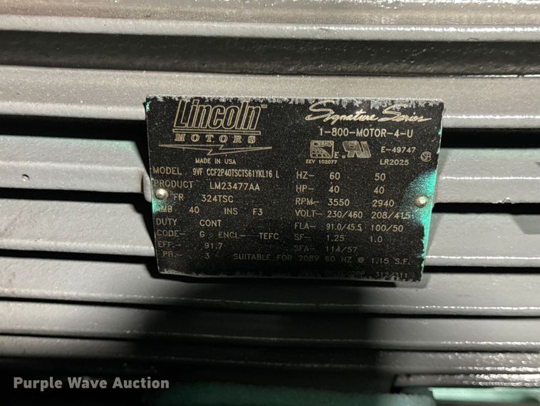 image for item DO2304 Sullivan Palatek 40DS-TE Air Compressor