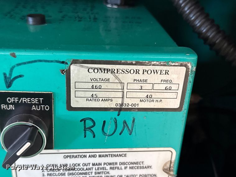 image for item DO2305 Sullivan Palatek 40DS-TE Air Compressor