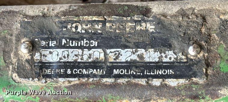 image for item DO2363 John Deere 350 sickle mower