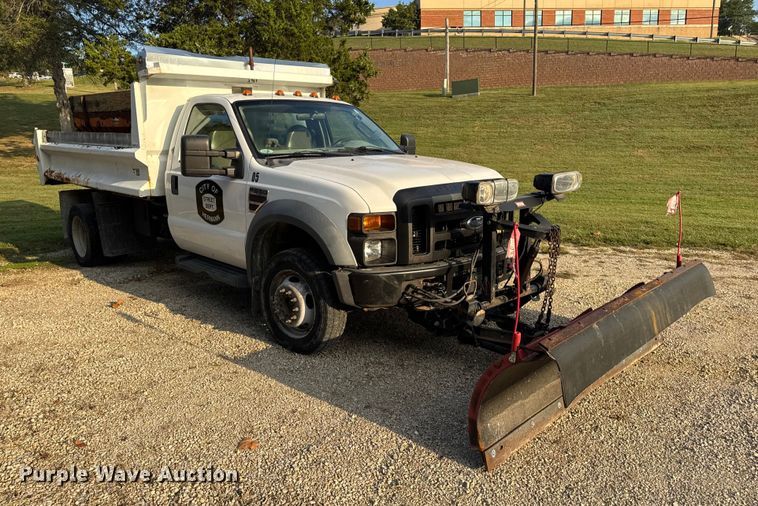image for item DO2365 2008 Ford F550 dump truck