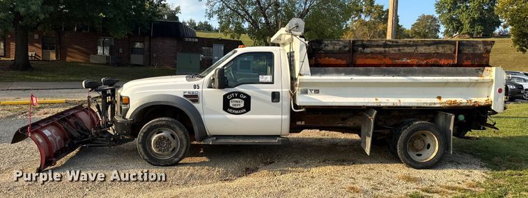 image for item DO2365 2008 Ford F550 dump truck