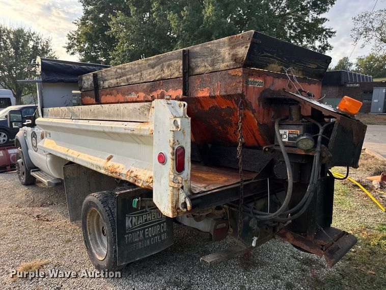 image for item DO2365 2008 Ford F550 dump truck