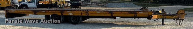 image for item DO2369 1992 Trail-Eze PLP20T31 tilt deck equipment trailer