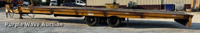 image for item DO2369 1992 Trail-Eze PLP20T31 tilt deck equipment trailer