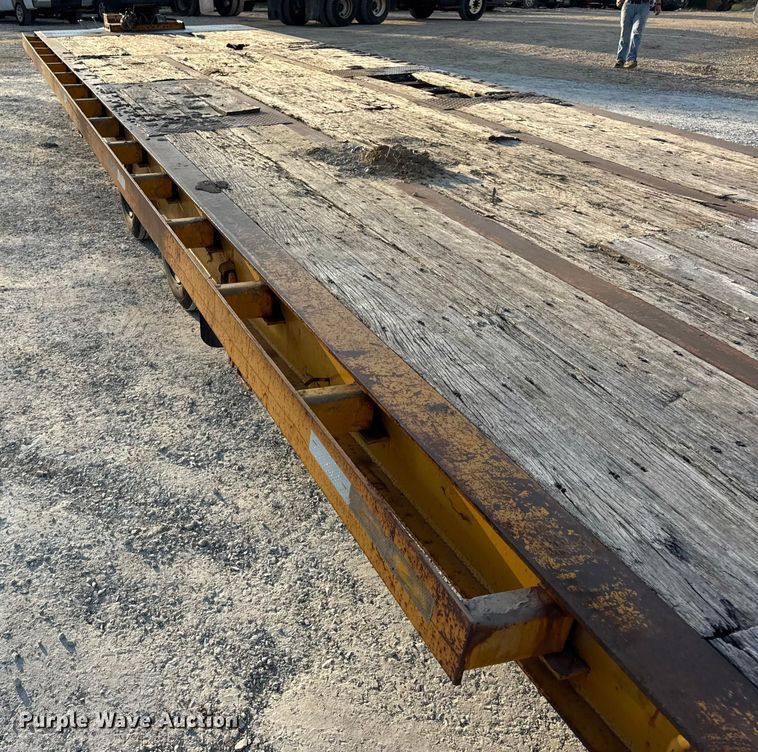 image for item DO2369 1992 Trail-Eze PLP20T31 tilt deck equipment trailer