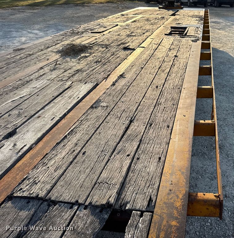 image for item DO2369 1992 Trail-Eze PLP20T31 tilt deck equipment trailer