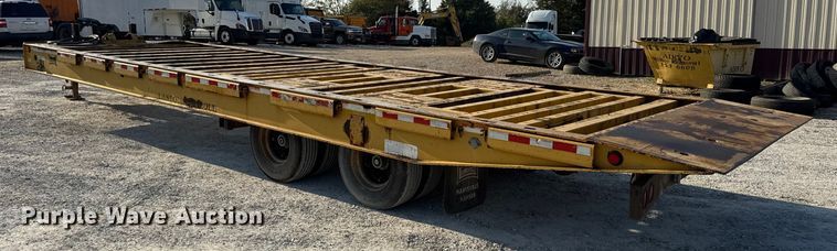 image for item DO2370 1996 Landoll tilt deck equipment trailer