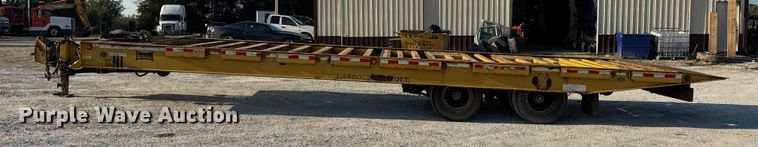 image for item DO2370 1996 Landoll tilt deck equipment trailer