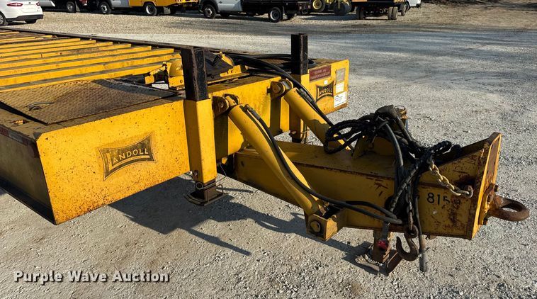 image for item DO2370 1996 Landoll tilt deck equipment trailer