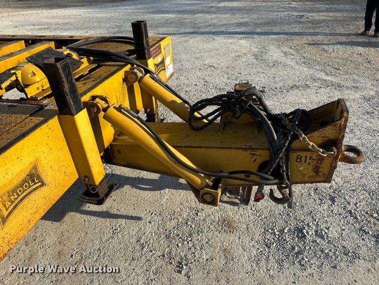 image for item DO2370 1996 Landoll tilt deck equipment trailer