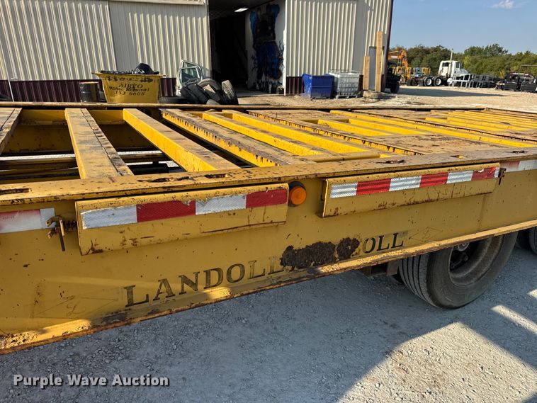 image for item DO2370 1996 Landoll tilt deck equipment trailer