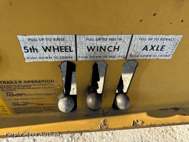 image for item DO2370 1996 Landoll tilt deck equipment trailer