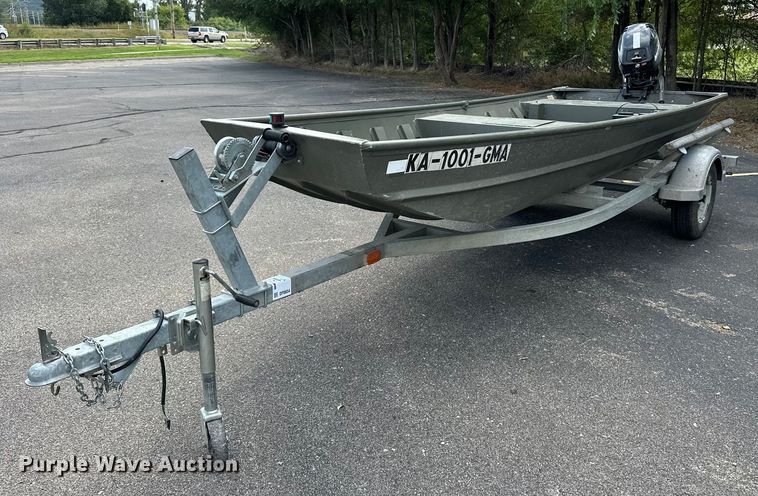 image for item DP8854 Voyager 1456 Jon boat