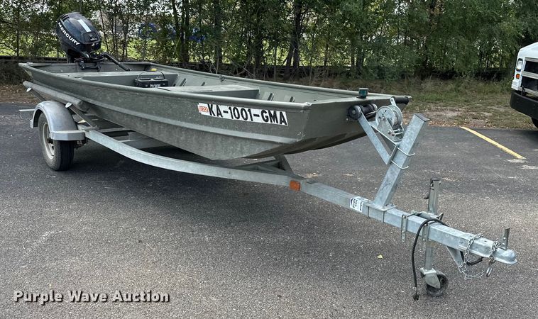 image for item DP8854 Voyager 1456 Jon boat