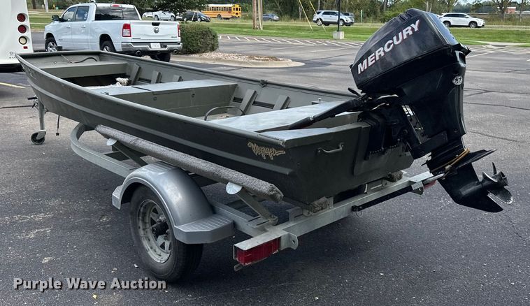 image for item DP8854 Voyager 1456 Jon boat