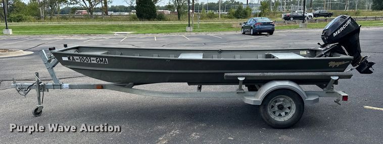 image for item DP8854 Voyager 1456 Jon boat