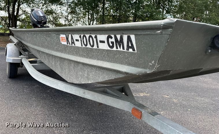 image for item DP8854 Voyager 1456 Jon boat