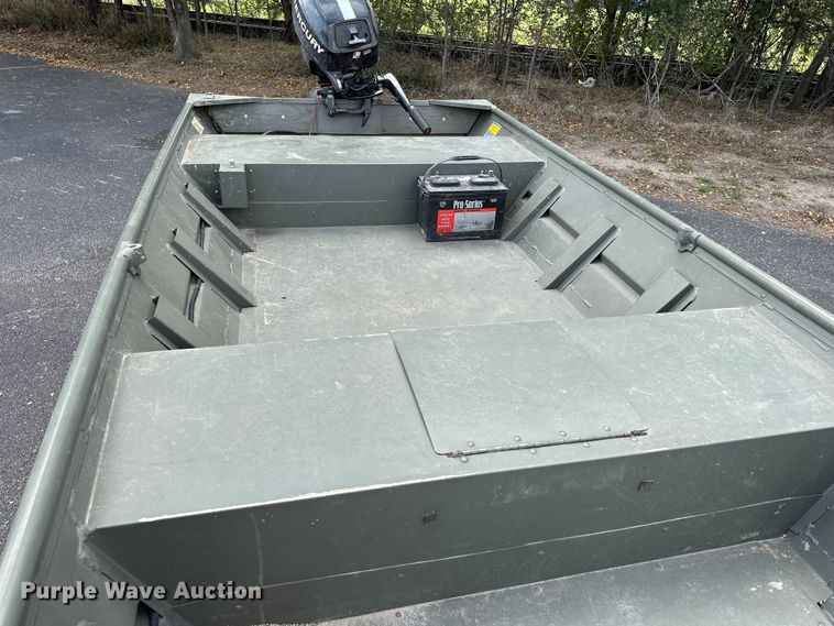 image for item DP8854 Voyager 1456 Jon boat