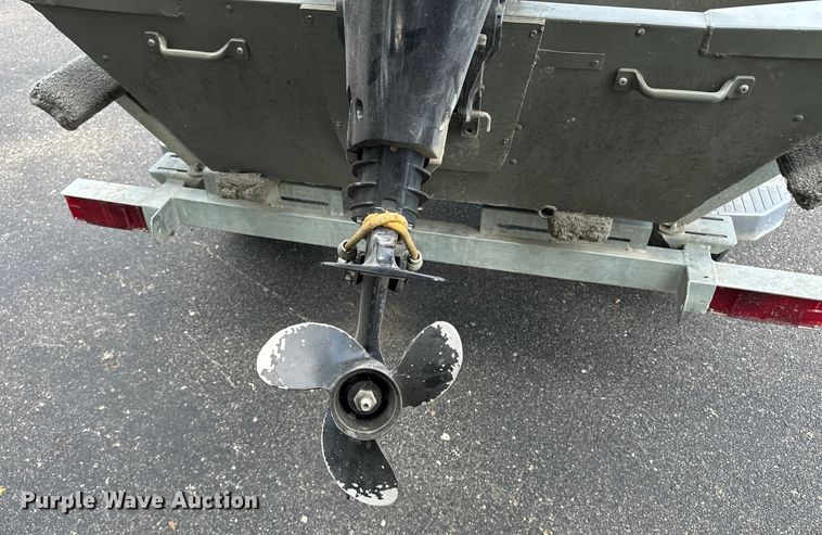 image for item DP8854 Voyager 1456 Jon boat