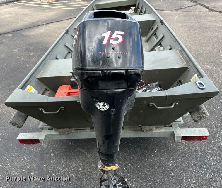 image for item DP8854 Voyager 1456 Jon boat