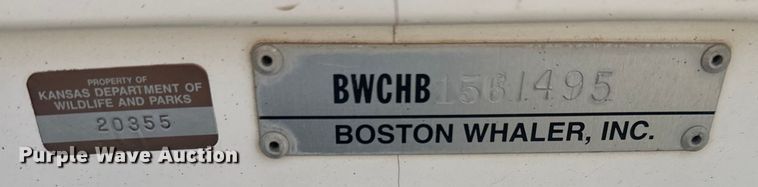 image for item DP8857 Boston Whaler boat