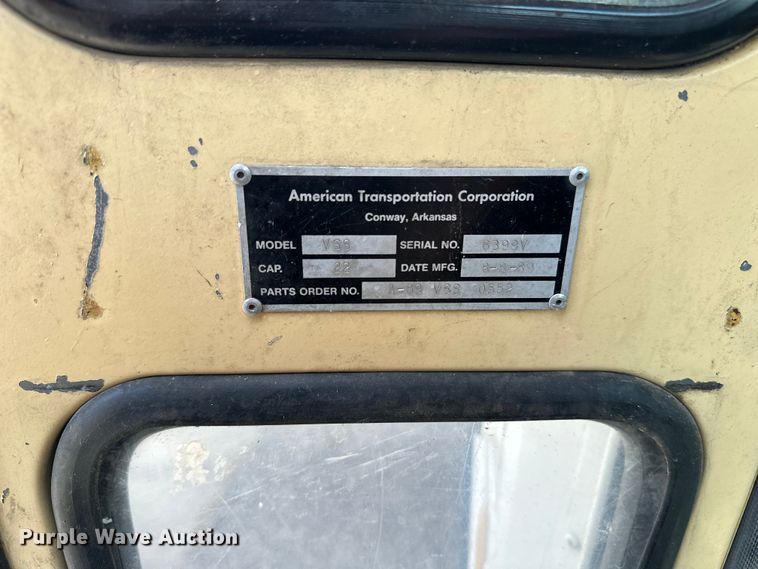 image for item DP8879 1989 GMC Vandura bus