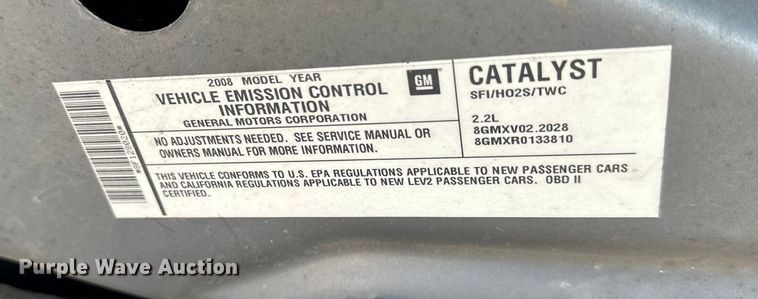 image for item DP8883 2008 Chevrolet Malibu 