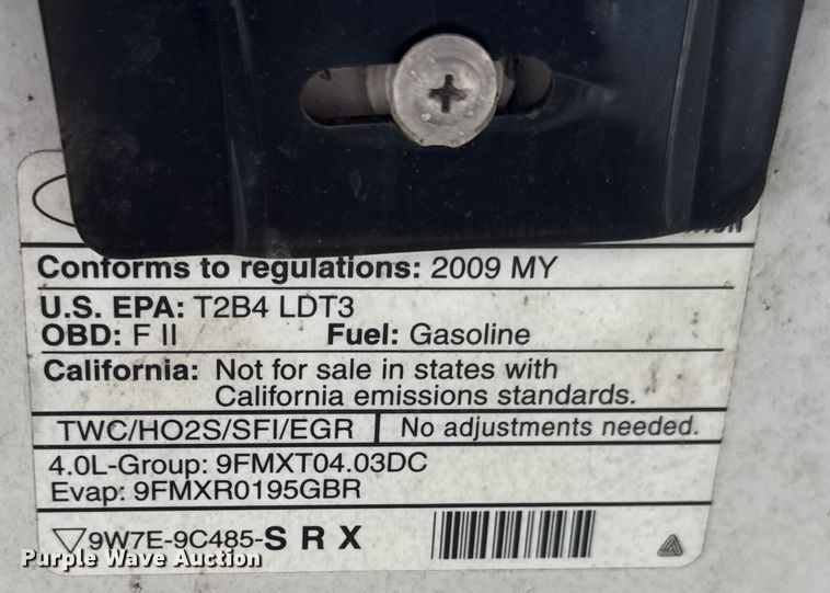 image for item DP8884 2009 Ford Explorer SUV