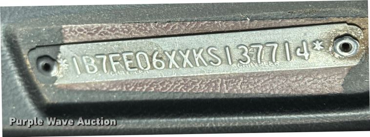 image for item DP8886 1989 Dodge D150S pickup truck