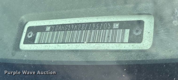 image for item DP8887 2008 Chevrolet Express 3500 van