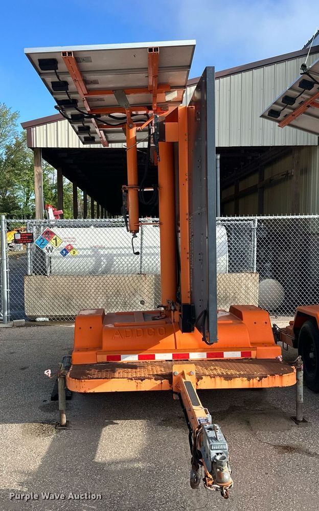 image for item DT6407 (3) Addco message board trailers