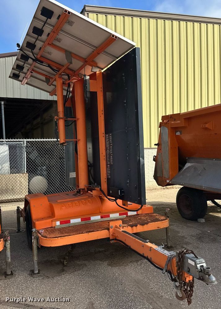 image for item DT6407 (3) Addco message board trailers