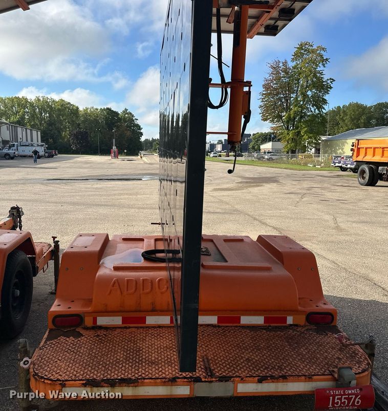 image for item DT6407 (3) Addco message board trailers